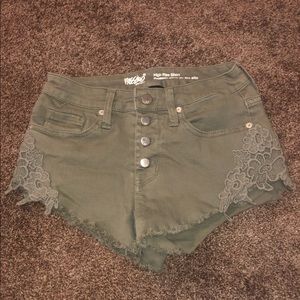 EUC Ultra High rise shorts
